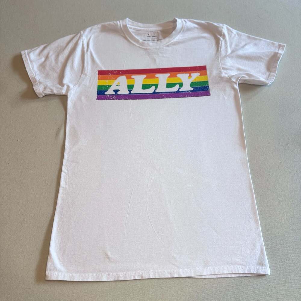 Michaels Pride Rainbow Ally Graphic T-Shirt